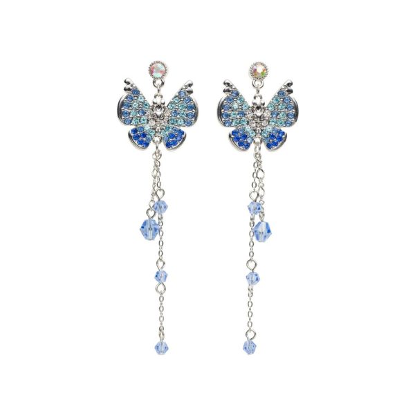 Pokemon Center Aretes Bibillon Azul Japon