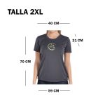 Pokemon Center Camiseta Deportiva Pikachu Mujer Talla 2XL - Imagen 3