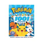 Pokemon Libro 1001 Stickers Incluye actividades
