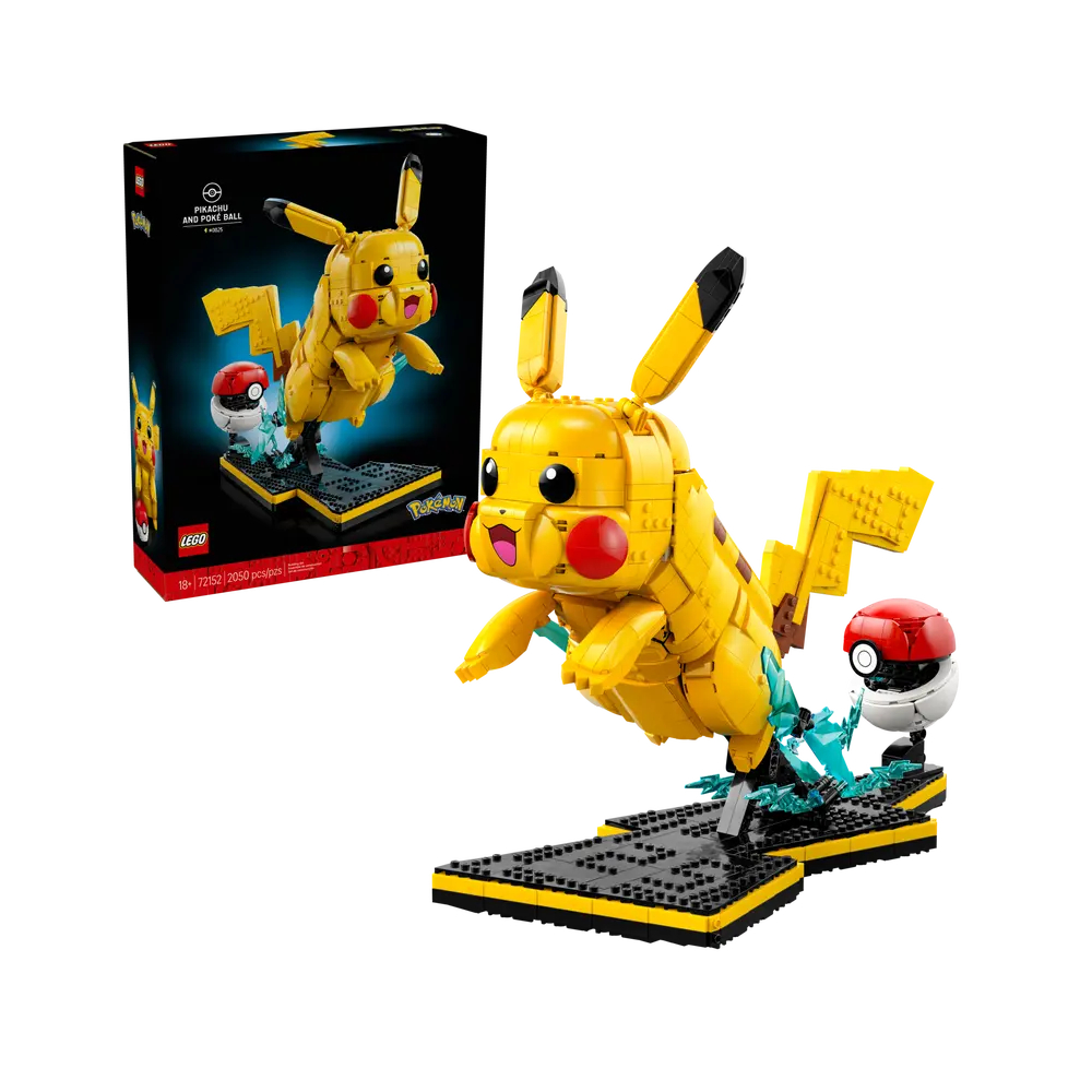 LEGO Pokemon Pikachu Poke Ball 72152 1 LEGO Pokemon Pikachu Poke Ball 72152 - Imagen 1