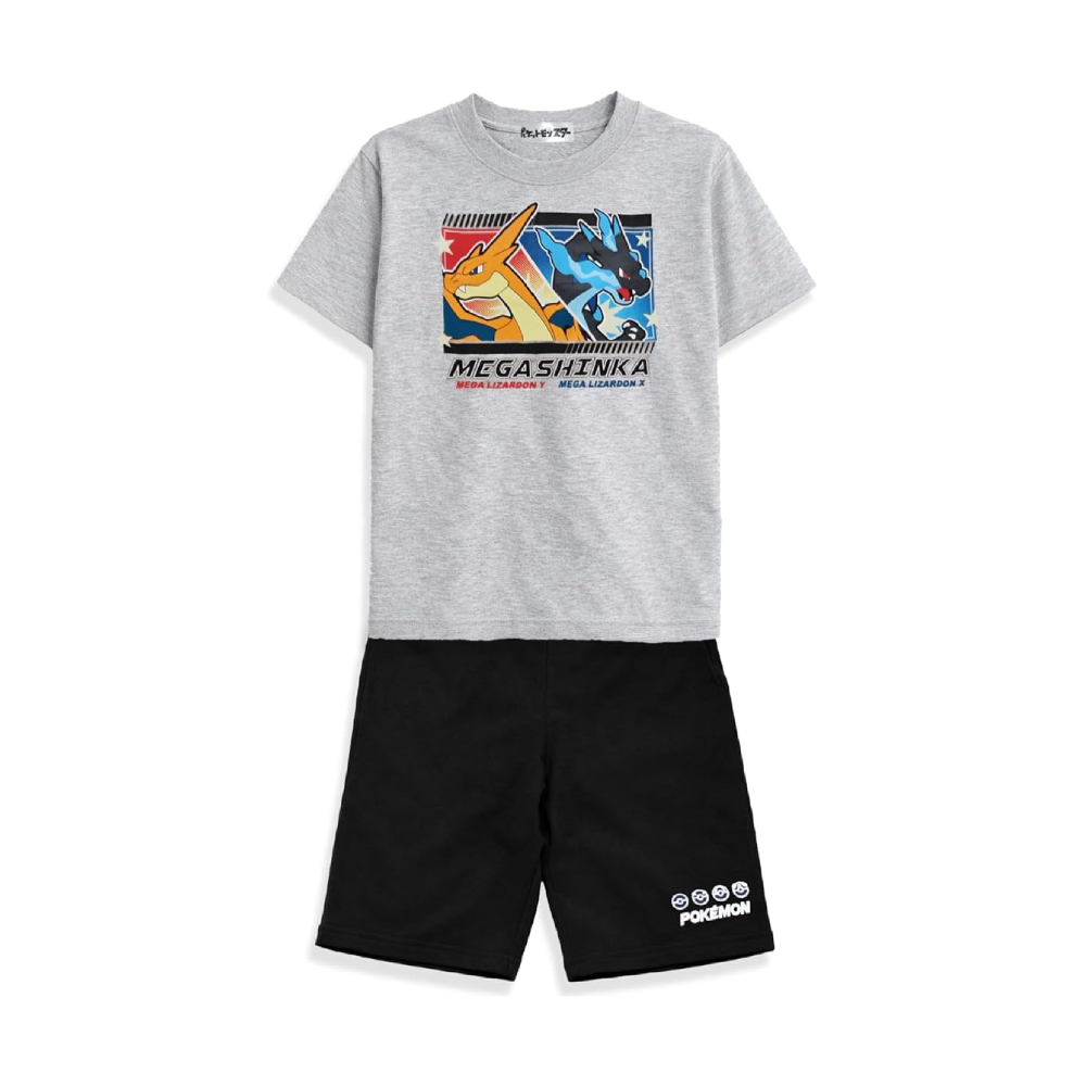 Pokemon Japon Unisex Kids Conjunto Mega Charizard Talla 8 1 Pokemon Japon Unisex Kids Conjunto Mega Charizard Talla 8 - Imagen 1
