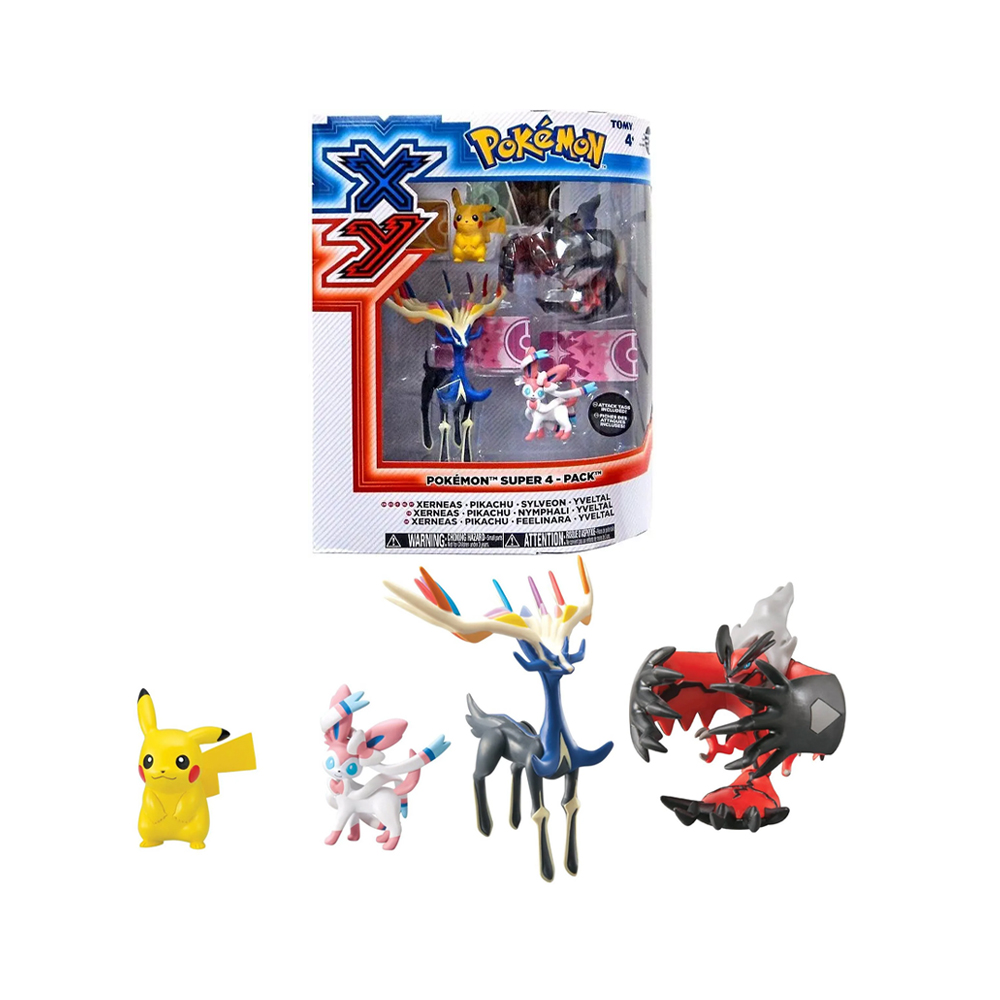 Pokemon Super Pack X Y series By TOMY 4 Pokemon Super Pack X Y series By TOMY - Imagen 1