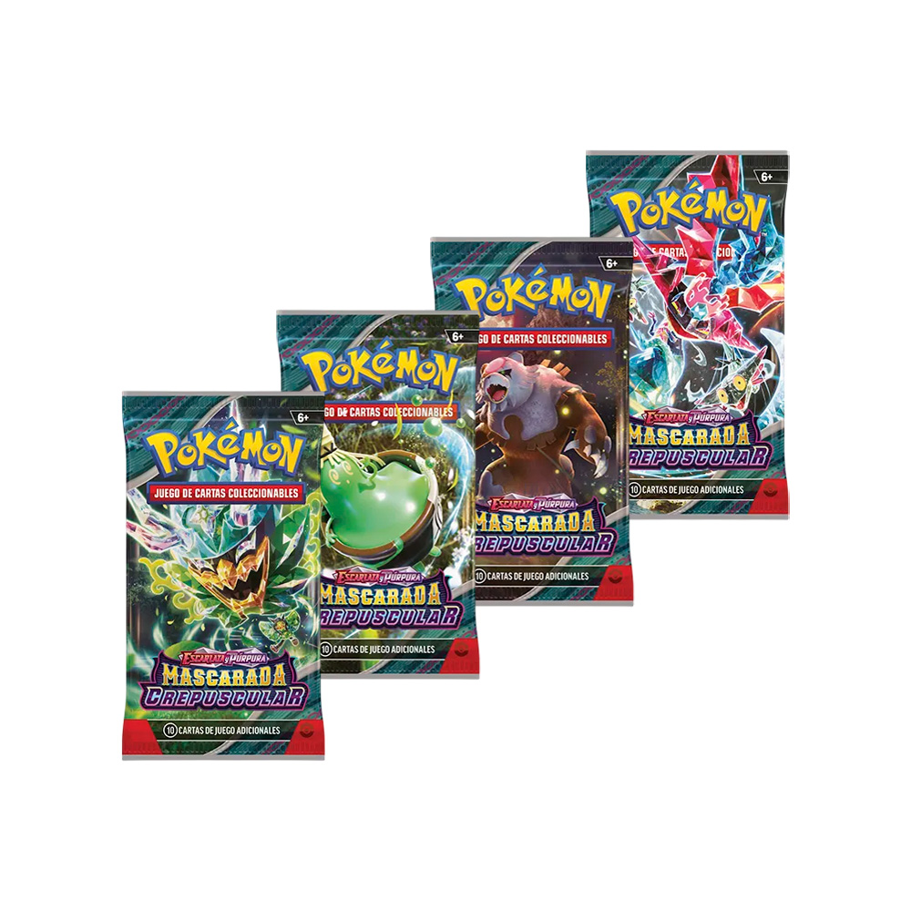 Pokemon TCG Mascarada Crepuscular Sobre Español Pokemon TCG Mascarada Crepuscular Sobre Español - Imagen 1