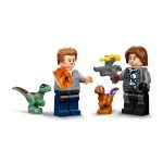Lego Jurassic World Atrociraptor Dinosaur Bike Chase 76945 - Imagen 4